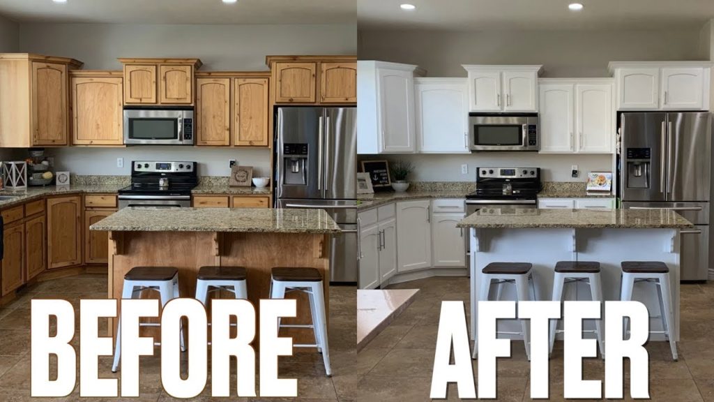 Before and After Kitchen